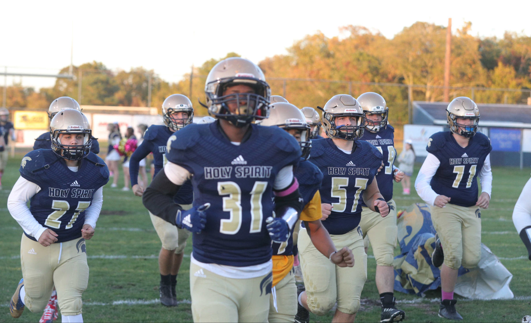 St. Augustine Prep vs Holy Spirit football game